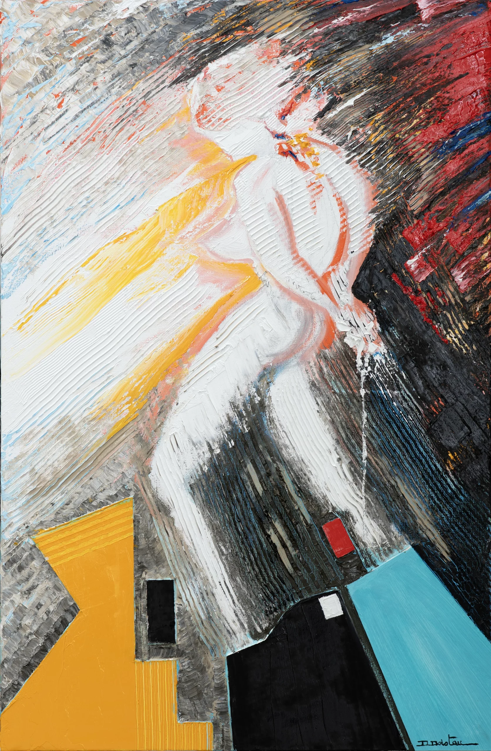 peinture abstraite renaissance éclatante Denis Doistau