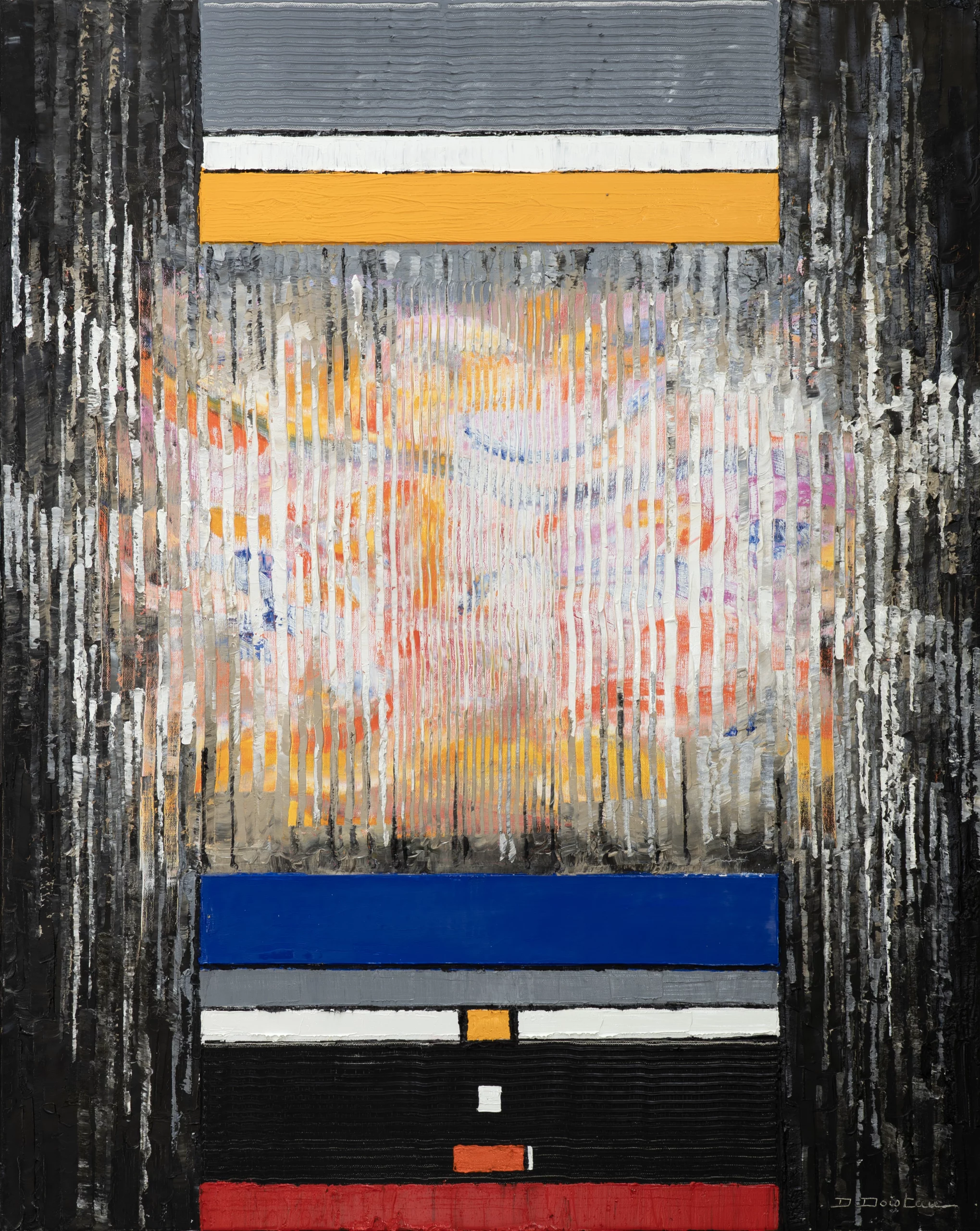 peinture abstraite lumière Denis Doistau